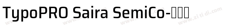 TypoPRO Saira SemiCo字体转换